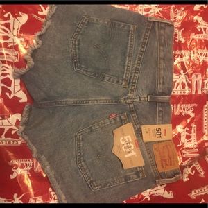 Levi’s 501 High Waisted Shorts
